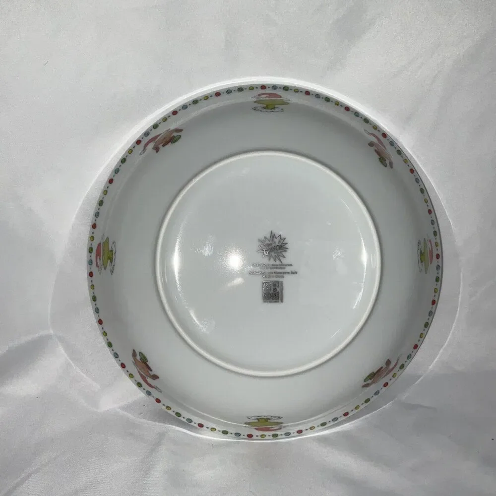 NEW HOW THE GRINCH STOLE CHRISTMAS DR SEUSS 9” SERVING BOWL WINTER HOLIDAY